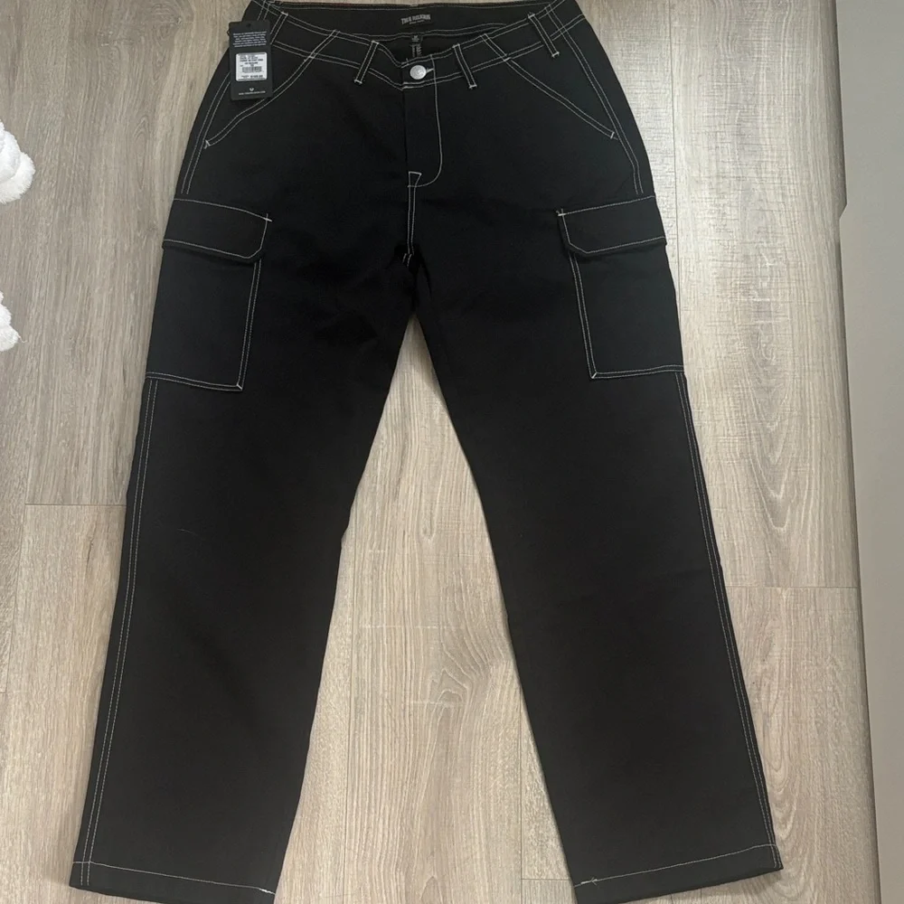 True Religion Jeans, Jet Black, New With Tags- 33
